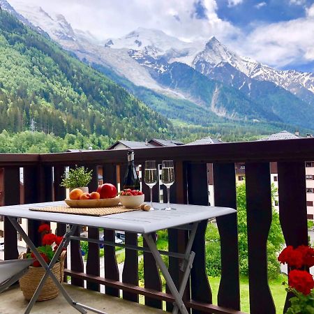 شقة Mont Blanc 43, Vue Mont Blanc , Balcon, Parking شامونكس المظهر الخارجي الصورة