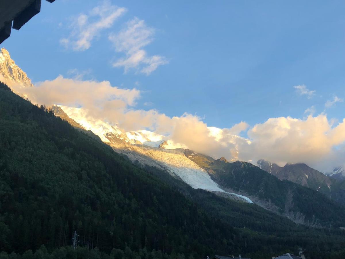 شقة Mont Blanc 43, Vue Mont Blanc , Balcon, Parking شامونكس المظهر الخارجي الصورة